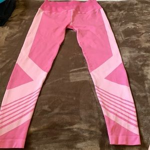 NwOT NUX pink leggings